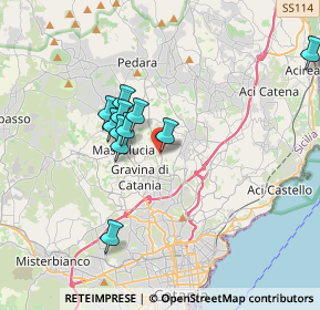 Mappa Via Colombo, 95030 Tremestieri Etneo CT, Italia (3.31545)