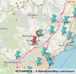 Mappa Via Colombo, 95030 Tremestieri Etneo CT, Italia (5.63429)