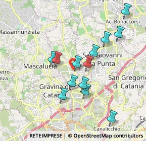 Mappa Via Colombo, 95030 Tremestieri Etneo CT, Italia (1.92385)