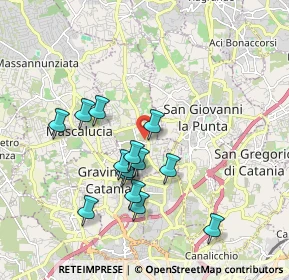 Mappa Via Colombo, 95030 Tremestieri Etneo CT, Italia (1.90429)