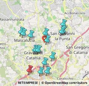 Mappa Via Colombo, 95030 Tremestieri Etneo CT, Italia (1.985)