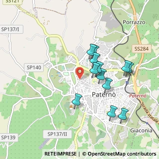 Mappa Via Tenente Cunsolo, 95047 Paternò CT, Italia (0.94583)