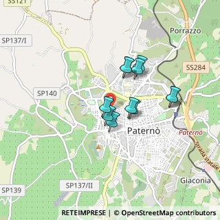 Mappa Via Tenente Cunsolo, 95047 Paternò CT, Italia (0.72455)