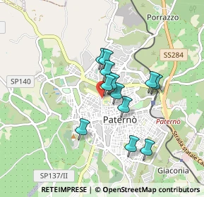 Mappa Via Emanuele Rapisarda, 95047 Paternò CT, Italia (0.72833)