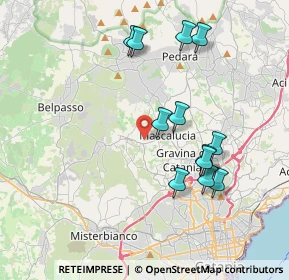 Mappa Via Ferdinando Magellano, 95030 Mascalucia CT, Italia (4.25667)