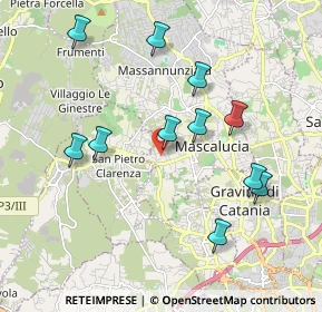 Mappa Via Ferdinando Magellano, 95030 Mascalucia CT, Italia (2.19727)