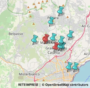 Mappa Via Roma, 95030 Mascalucia CT, Italia (3.69667)