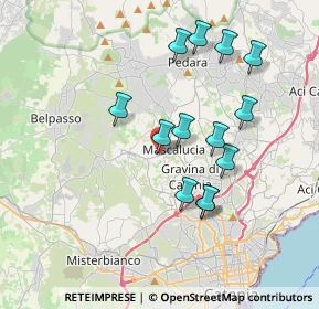 Mappa Via Roma, 95030 Mascalucia CT, Italia (3.86769)