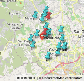 Mappa Via Roma, 95030 Mascalucia CT, Italia (1.725)