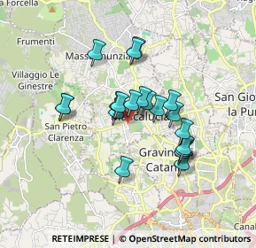 Mappa Via Aldo Moro, 95030 Mascalucia CT, Italia (1.528)