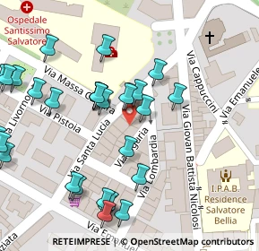 Mappa Via Lombardia, 95047 Paternò CT, Italia (0.06)