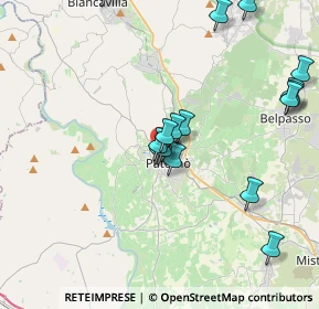 Mappa Via Lombardia, 95047 Paternò CT, Italia (4.615)