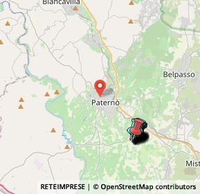 Mappa Via Lombardia, 95047 Paternò CT, Italia (5.01105)