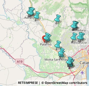 Mappa Via Liguria, 95047 Paternò CT, Italia (10.302)