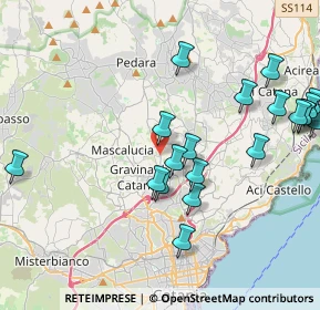Mappa , 95030 Tremestieri Etneo CT, Italia (5.1985)