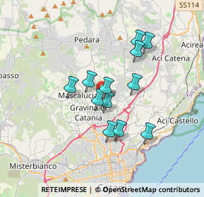 Mappa , 95030 Tremestieri Etneo CT, Italia (3.08333)