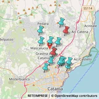 Mappa , 95030 Tremestieri Etneo CT, Italia (3.30667)