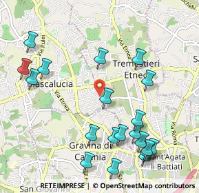 Mappa Via Santa Maria dei Monti, 95030 Mascalucia CT, Italia (1.368)