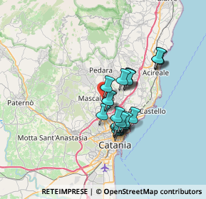 Mappa Via Santa Maria dei Monti, 95030 Mascalucia CT, Italia (5.715)