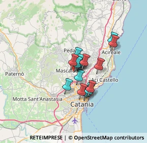 Mappa Via Santa Maria dei Monti, 95030 Mascalucia CT, Italia (4.47813)