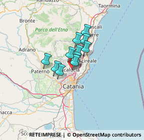 Mappa Via del Quadrifoglio, 95030 Tremestieri Etneo CT, Italia (7.96909)