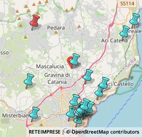 Mappa Via del Quadrifoglio, 95030 Tremestieri Etneo CT, Italia (5.95368)