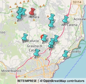 Mappa Via del Quadrifoglio, 95030 Tremestieri Etneo CT, Italia (4.362)