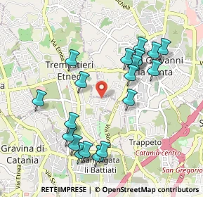 Mappa Via del Quadrifoglio, 95030 Tremestieri Etneo CT, Italia (1.106)