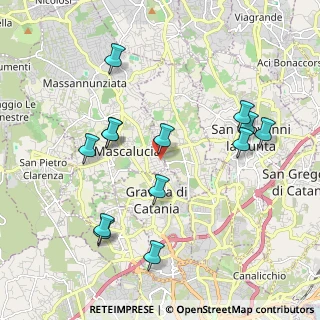 Mappa Via S. Gregorio, 95035 Mascalucia CT, Italia (2.34077)