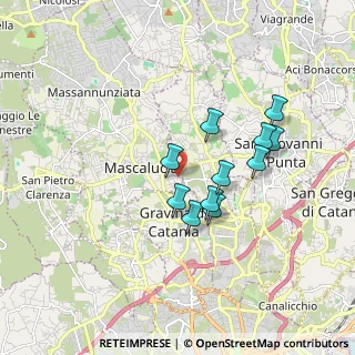 Mappa Via S. Gregorio, 95035 Mascalucia CT, Italia (1.64364)