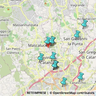 Mappa Via S. Gregorio, 95035 Mascalucia CT, Italia (2.2275)
