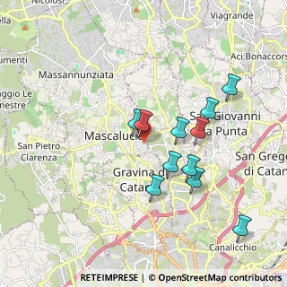 Mappa Via S. Gregorio, 95035 Mascalucia CT, Italia (1.92273)