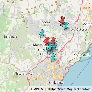 Mappa Via S. Gregorio, 95035 Mascalucia CT, Italia (2.51333)