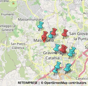 Mappa Via Ospizio, 95030 Mascalucia CT, Italia (2.18857)