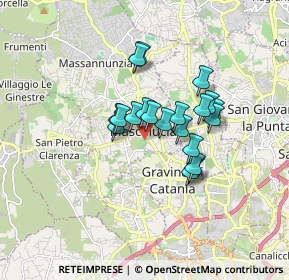 Mappa Via Ospizio, 95030 Mascalucia CT, Italia (1.351)