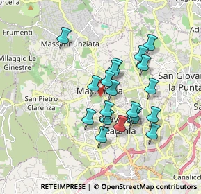 Mappa Via Ospizio, 95030 Mascalucia CT, Italia (1.6785)