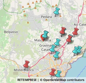 Mappa Via Ospizio, 95030 Mascalucia CT, Italia (4.90688)