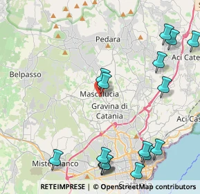 Mappa Via Ospizio, 95030 Mascalucia CT, Italia (6.16688)