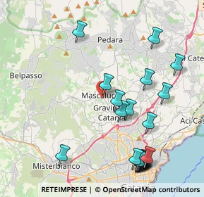 Mappa Via Ospizio, 95030 Mascalucia CT, Italia (5.4315)