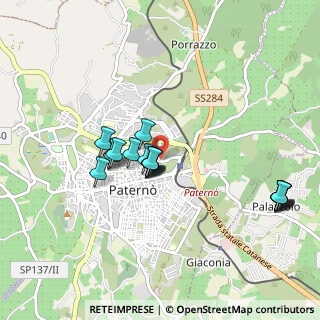 Mappa Via Rimini, 95047 Paternò CT, Italia (0.9565)
