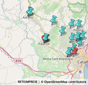 Mappa Via Silvio Pellico, 95047 Paternò CT, Italia (10.0745)