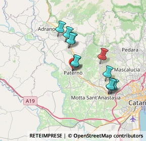 Mappa Via Torquato Tasso, 95047 Paternò CT, Italia (6.66545)