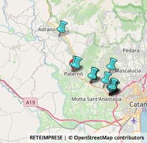 Mappa Via Silvio Pellico, 95047 Paternò CT, Italia (7.62467)