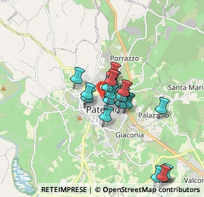 Mappa Via Silvio Pellico, 95047 Paternò CT, Italia (1.609)