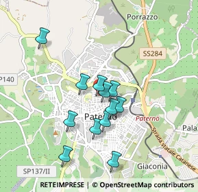 Mappa Via Torquato Tasso, 95047 Paternò CT, Italia (0.85167)