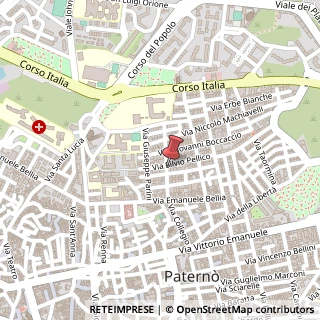Mappa Via Ugo Foscolo, 16, 95047 Paterno, Potenza (Basilicata)