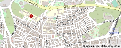 Mappa Paternò