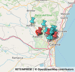 Mappa Via Silvio Pellico, 95047 Paternò CT, Italia (10.4415)