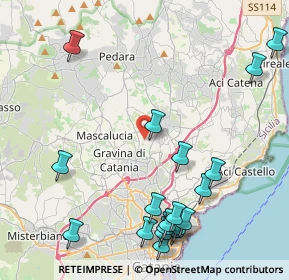 Mappa Via delle Querce, 95030 Tremestieri Etneo CT, Italia (5.99211)