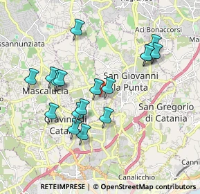 Mappa Via delle Querce, 95030 Tremestieri Etneo CT, Italia (2.01824)